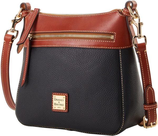 Dooney & Bourke Handbag, Pebble Grain Crossbody 25 - Black amplifier