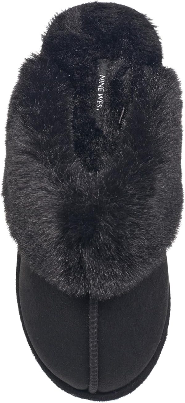 Nine West Scuff Slippers For Women, Extra Soft & Comfortable Winter House Shoes scuffle