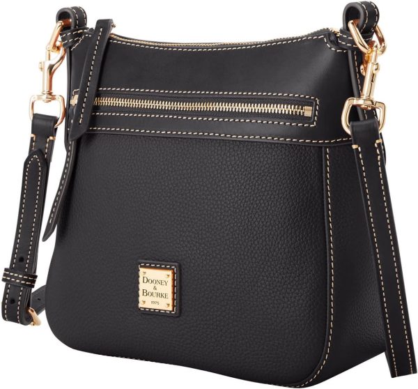 Dooney & Bourke Handbag, Pebble Grain Crossbody 25 - Black handbag factory