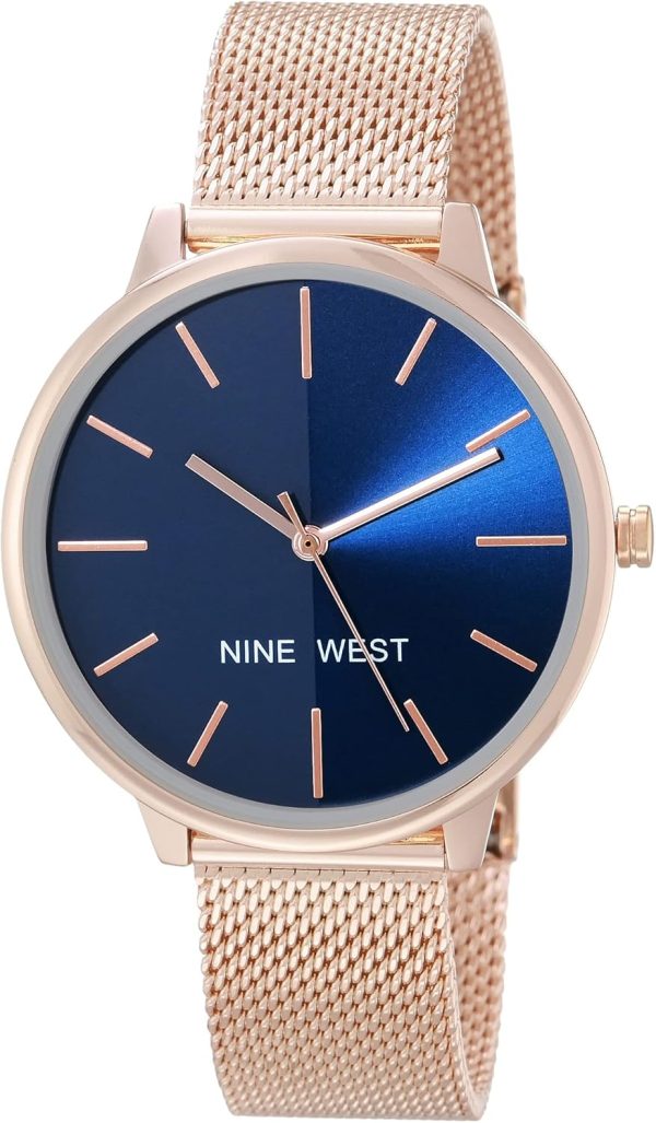 Nine West Women's Mesh Bracelet Watch nine inch nails