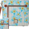 Dooney & Bourke Plumeria Floral Zip Crossbody and Wallet Bundle bourke nsw