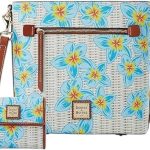 Dooney & Bourke Plumeria Floral Zip Crossbody and Wallet Bundle bourke nsw