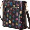 Dooney & Bourke Handbag, Db75 Multi Small Zip Crossbody - Black amp review
