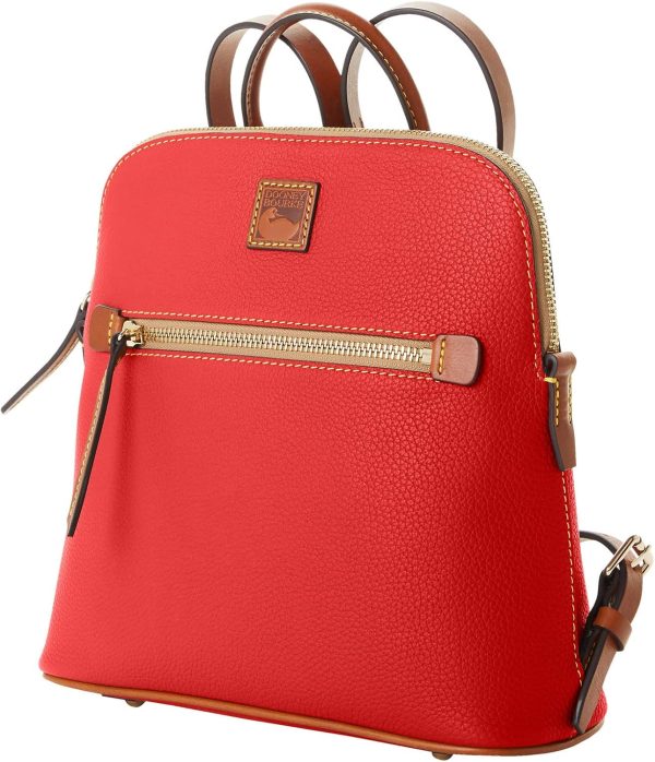 Dooney & Bourke Handbag, Pebble Grain Backpack - Red bourke square car park