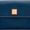 Dooney & Bourke Handbag, Pebble Grain Hunter Crossbody | Midnight Blue amphenol