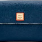 Dooney & Bourke Handbag, Pebble Grain Hunter Crossbody | Midnight Blue amphenol