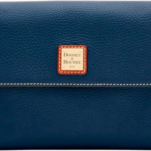 Dooney & Bourke Handbag, Pebble Grain Hunter Crossbody | Midnight Blue amphenol