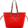 Dooney & Bourke Tote Bags for Women, Nylon Shopper Tote Bag with Long Leather Shoulder Straps bourke tote bags
