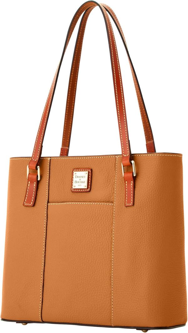 Dooney & Bourke Handbag, Pebble Grain Small Lexington Tote - Sand pebblepad