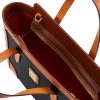 Dooney & Bourke Handbag, Wexford Leather Small Shopper Tote - Black amphenol