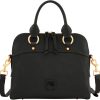 Dooney & Bourke Satchel Handbags for Women, Cameron Florentine Leather Satchel Bag with Optional Crossbody Strap bourke