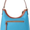Dooney & Bourke Handbag, Pebble Grain Hobo Shoulder Bag - Sky Blue handbag