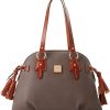 Dooney & Bourke Handbag, Pebble Grain Domed Satchel dooney & bourke lucca pebble leather large barlow tote