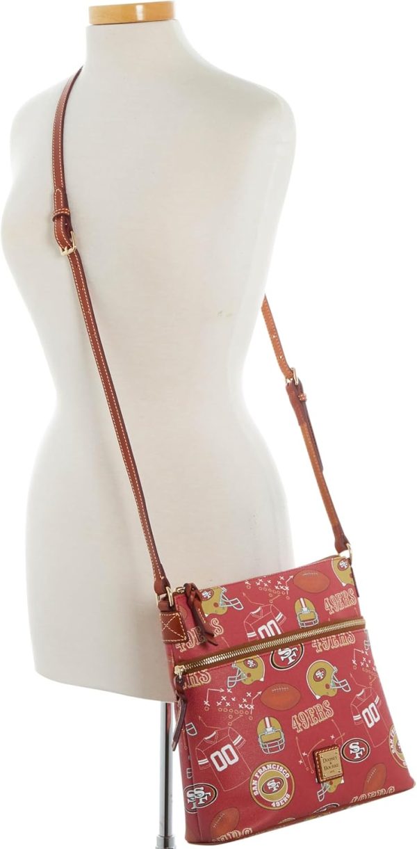 Dooney & Bourke Handbag, NFL 49ers Crossbody | Red-3