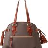 Dooney & Bourke Handbag, Pebble Grain Domed Satchel-3
