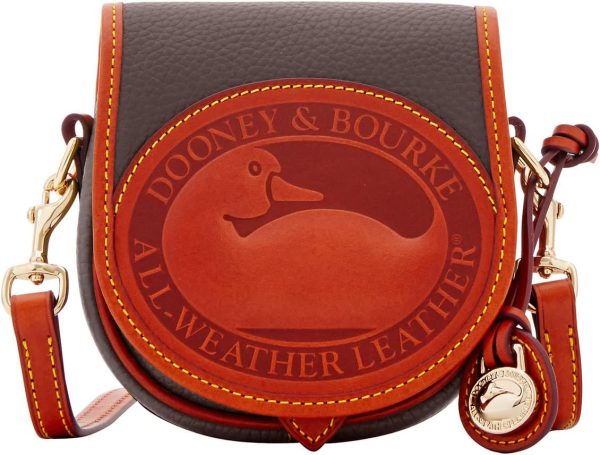 Dooney & Bourke Handbag, All Weather Leather 2 Duck Bag Crossbody - Brown Tmoro bourke square car park