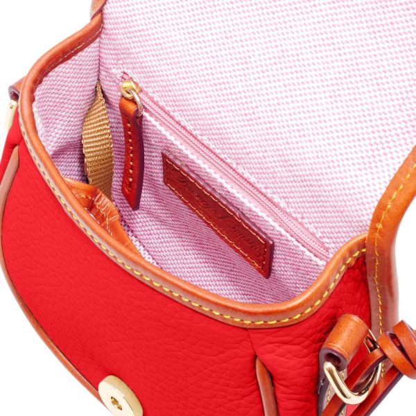 Dooney & Bourke Handbag, All Weather Leather 2 Duck Bag Crossbody - Red ally bank