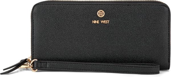 Nine West Lockup 9 Zip Around Wallet with Wristlet nine inch nails
