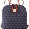 Dooney & Bourke Handbag, Gretta Small Zip Pod Backpack - Navy handbag brands
