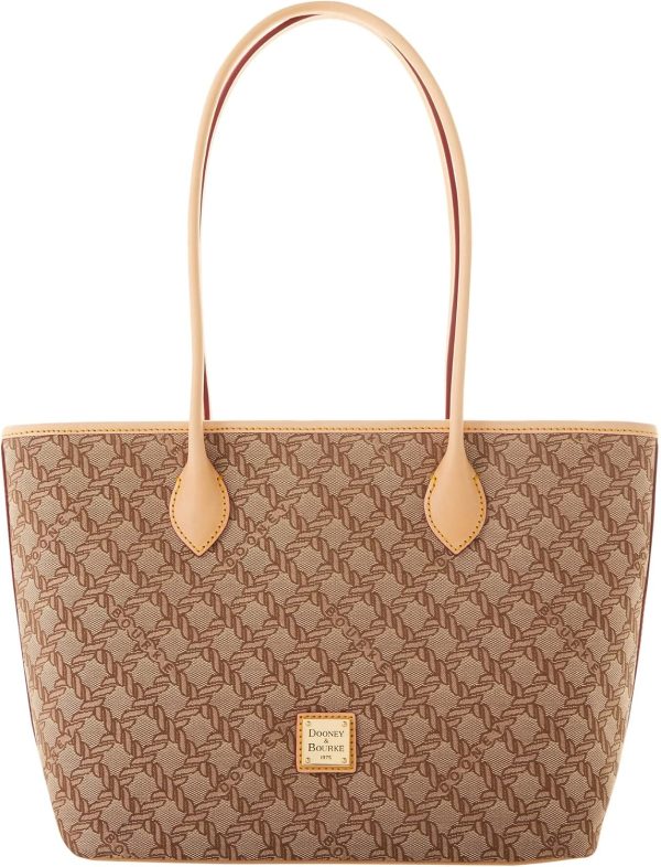 Dooney & Bourke Handbag, Maritime Tote - Brown dooney &amp bourke handbag maritime tote - brownies