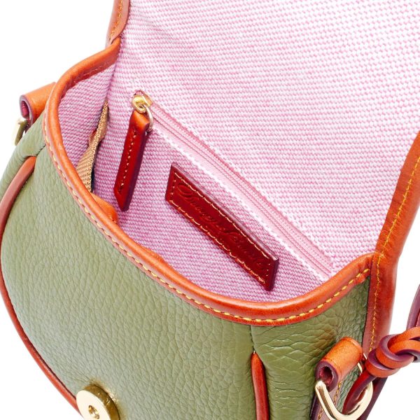 Dooney & Bourke Handbag, All Weather Leather 2 Duck Bag Crossbody - Olive bourkes hk
