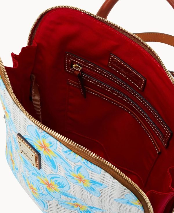 Dooney & Bourke Handbag, Plumeria Zip Pod Backpack - Blue amp review