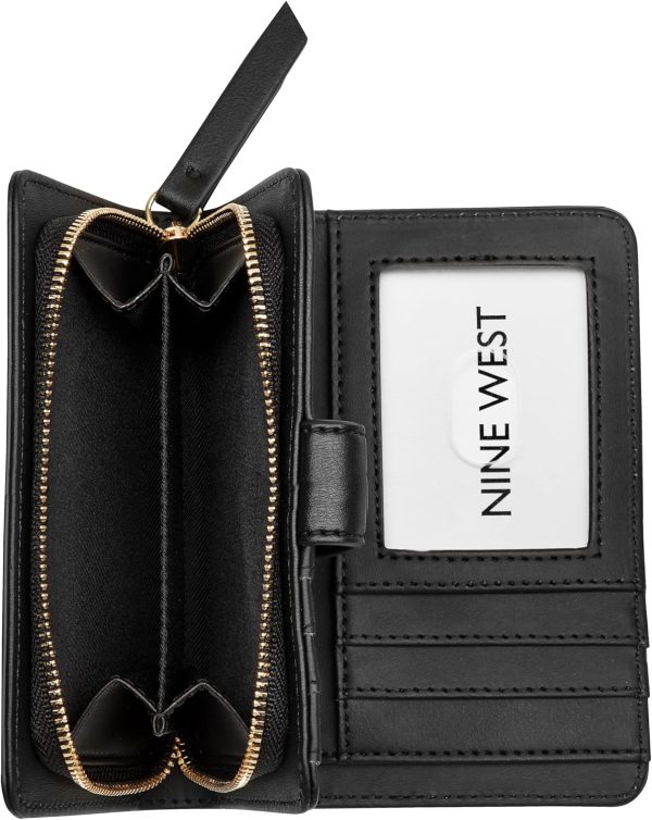 Nine West Women's Lockup 9s French, Designer, Trend, Wallet, id case lockup design