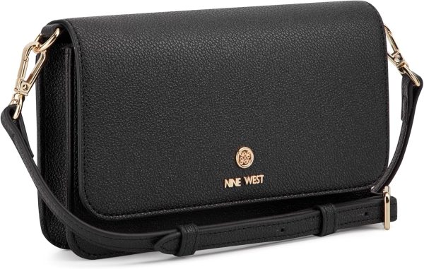 Nine West womens Lockup 9s Phone Wallet Crossbody-1