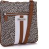 Nautica Lakeside Signature Jaquard North South Crossbody Bag-2