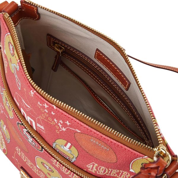 Dooney & Bourke Handbag, NFL 49ers Crossbody | Red-2