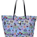 Dooney & Bourke Disney Sketch Nylon Large Reversible Tote White amp