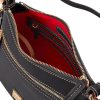 Dooney & Bourke Handbag, Pebble Grain Crossbody 25 - Black bourke street