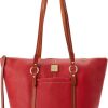 Dooney & Bourke Handbags for Women, Pebble Grain Leather Tote Bag with Zipper Compartments dooney and bourke vs coach