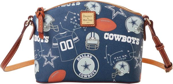 Dooney & Bourke Handbag, NFL Cowboys Suki Crossbody | Navy handbag manufacturer