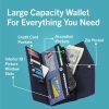 Nautica Money Manager RFID Slim and Small Wallet for Women - Credit Card Holder with Coin Purse and Zipper Wallet, Women's Clutch Organizer-2