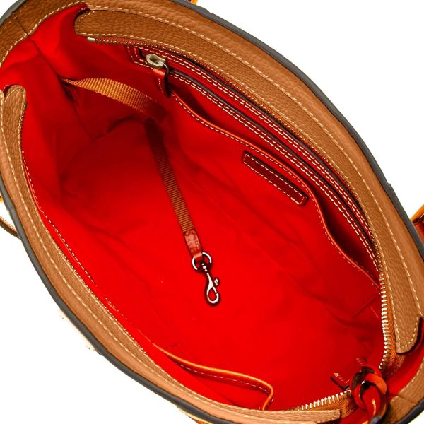Dooney & Bourke Handbag, Pebble Grain Small Lexington Tote - Sand dooney and bourke bag