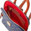 Dooney & Bourke Handbag, Gretta Small Zip Pod Backpack - Navy bourke street bakery surry hills