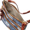 Dooney & Bourke Handbag, NFL Cowboys Triple Zip Crossbody | Navy ample