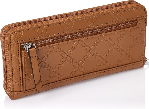 Nine West womens Norah Slg Large Zip Around-1