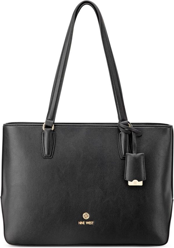 Nine West Black Rectangular Tote nine west