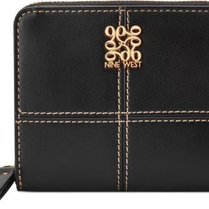 Nine West Paxtin Small Zip Around Wallet nine