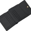 Dooney & Bourke Wallet, Pebble Grain Small Flap Credit Card Wallet - Black wallet men