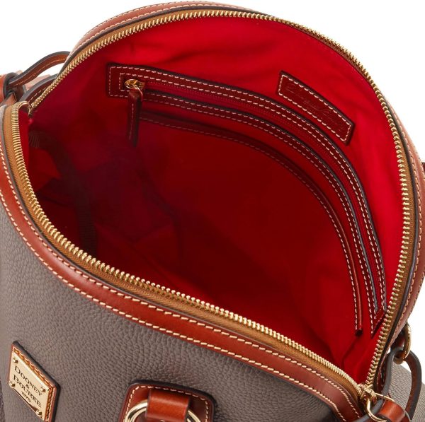 Dooney & Bourke Handbag, Pebble Grain Domed Satchel-2
