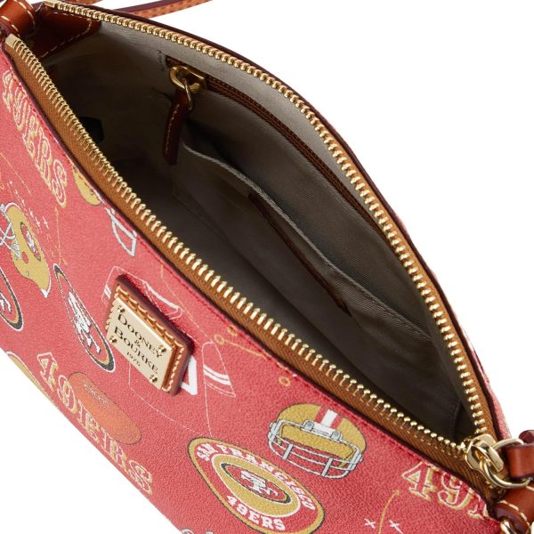 Dooney & Bourke Handbag, NFL 49ers Suki Crossbody | Red handbag