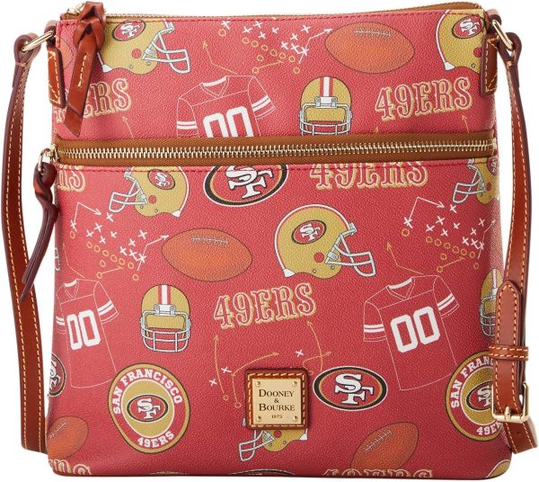 Dooney & Bourke Handbag, NFL 49ers Crossbody | Red dooney &amp bourke handbag nfl 49ers crossbody reddit