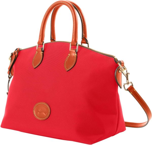 Dooney & Bourke Handbag, Nylon Satchel dooney &amp bourke handbag nylon satchel black