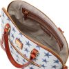 Dooney & Bourke Handbag, NFL Cowboys Domed Zip Satchel | Grey nflx stock