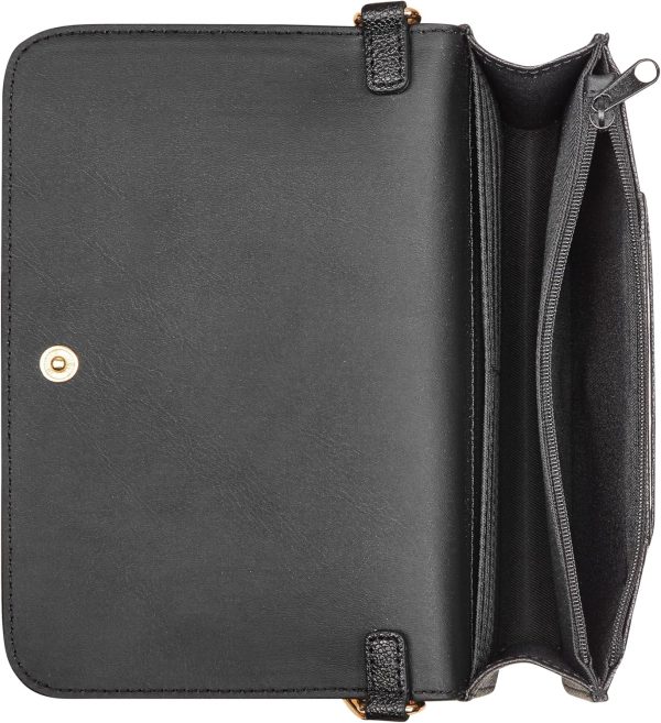 Nine West womens Lockup 9s Phone Wallet Crossbody-3