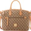 Dooney & Bourke Handbag, Maritime Domed Satchel - Brown dooney & bourke inc