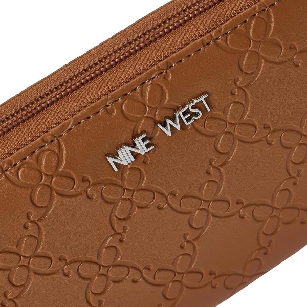 Nine West womens Norah Slg Large Zip Around-2